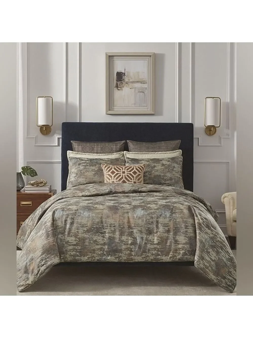 Luxury Hotel HENDRIX NWT $329 Mini Comforter Set